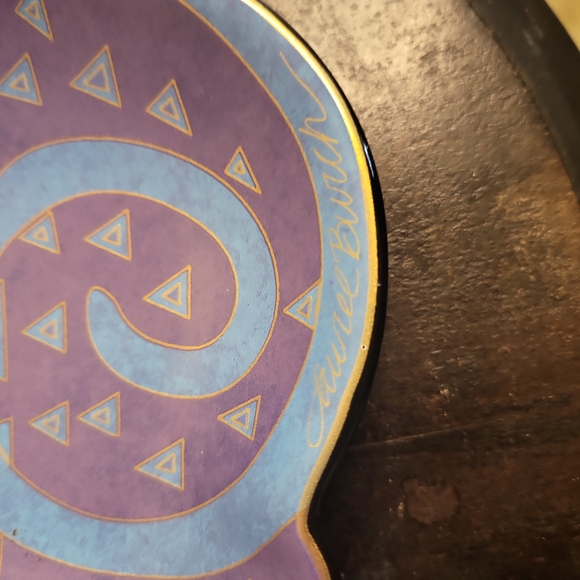 Laurel Burch Porcelain Cat Plate 8" - Picture 2 of 8